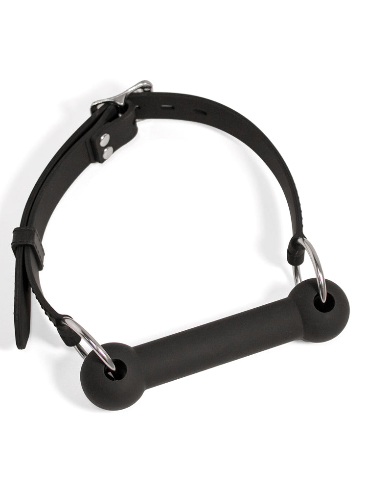 SODORRA Silikon-Knebel Bit-Gag schwarz