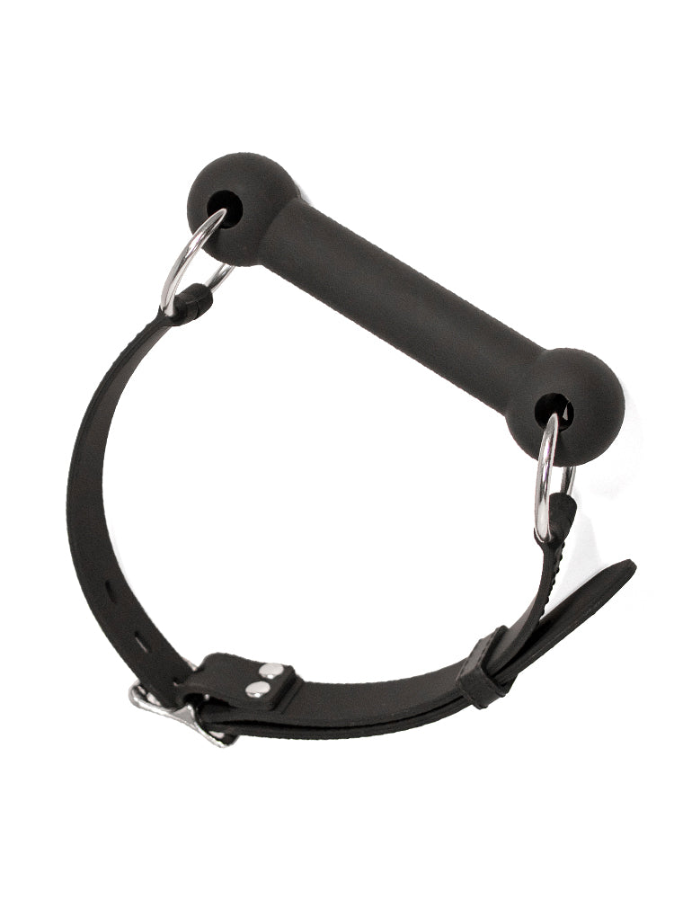 SODORRA Silikon-Knebel Bit-Gag schwarz