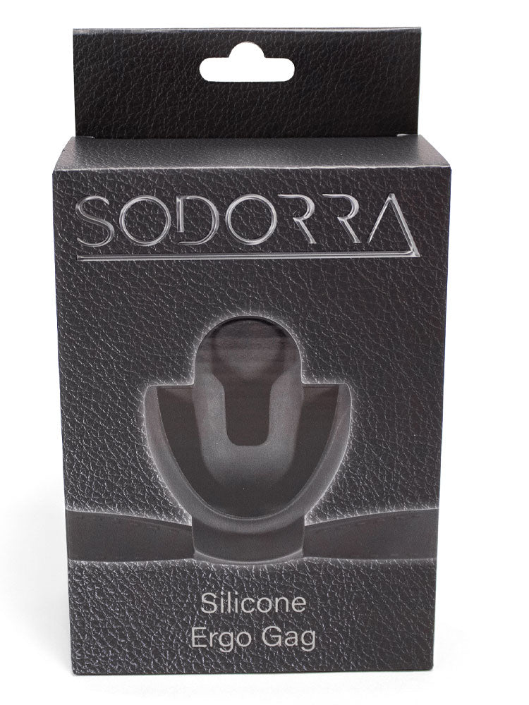 SODORRA Silikon-Knebel Shut Up Ergo Gag schwarz