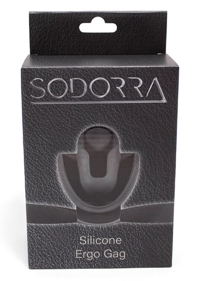 SODORRA Silikon-Knebel Shut Up Ergo Gag schwarz