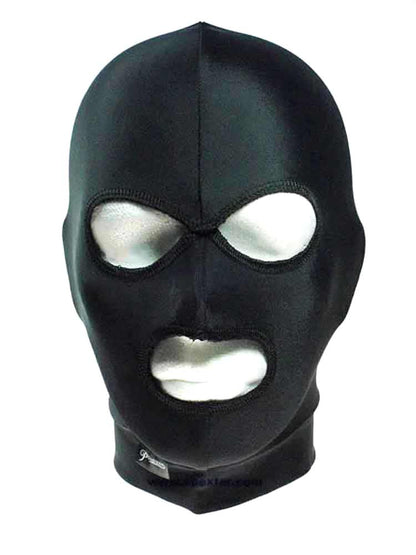 Spandex Maske klassisch schwarz