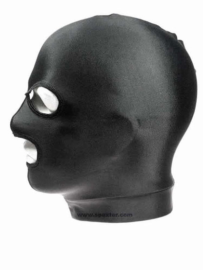 Spandex Maske klassisch schwarz