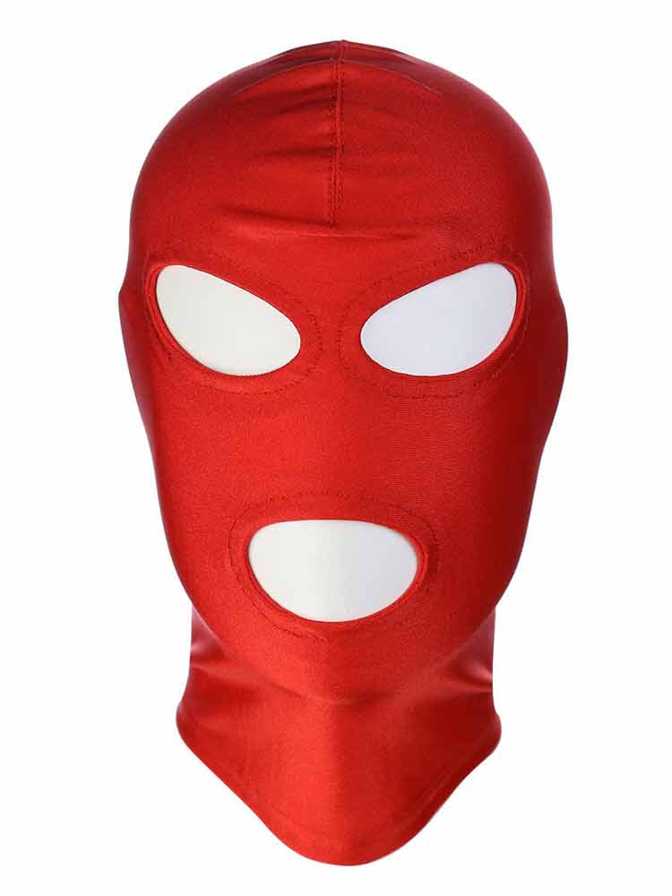 Spandex Maske klassisch rot