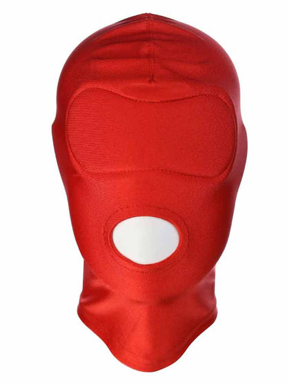 Spandex Maske - mit gepolsterten Augen rot