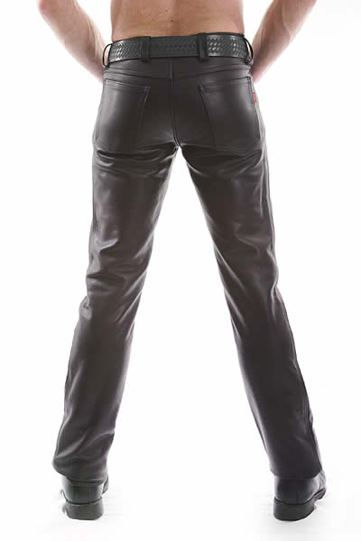 Spexter Lederhose - low waist