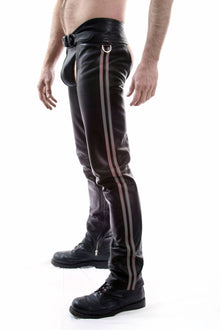 Spexter Chaps Deluxe: 2 Streifen GRAU