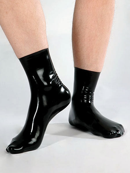 Gummisocken Latexsocken - anatomisch geformt - S