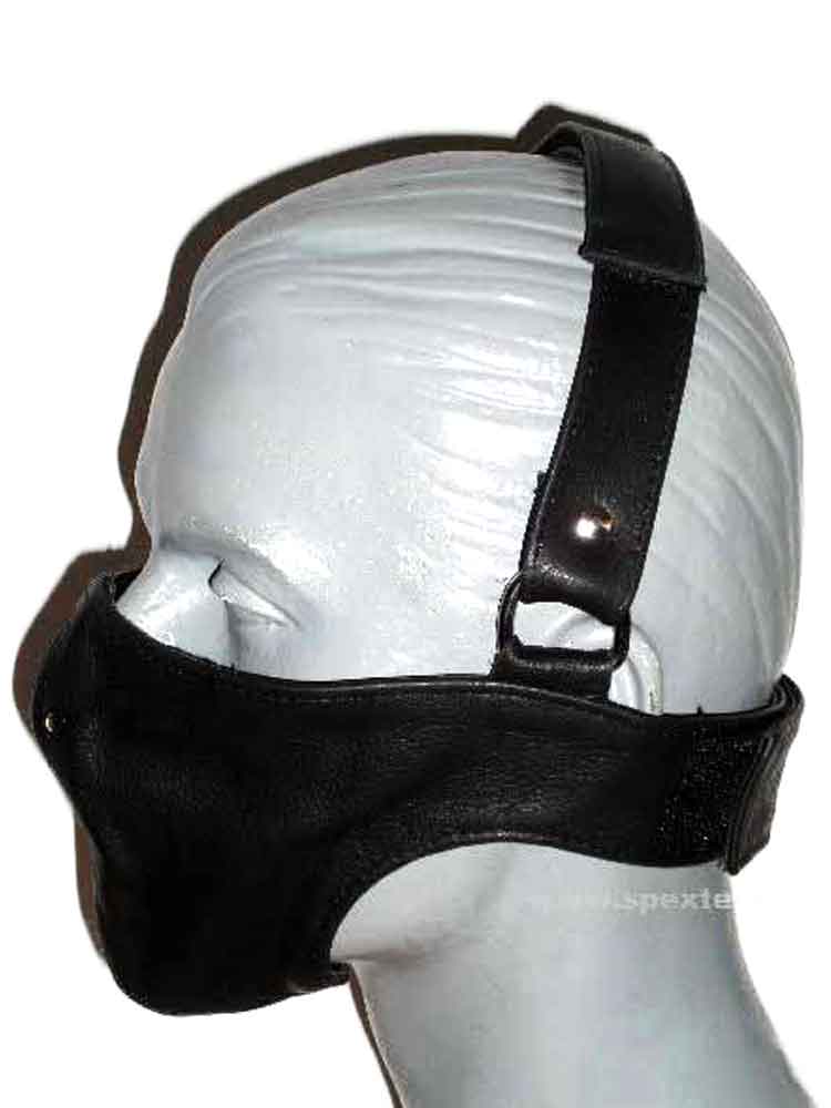 SPEXTER Leder-Halbmaske KINN