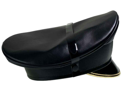 Leder-Kappe SPEXTER CLASSIC-CAP gold