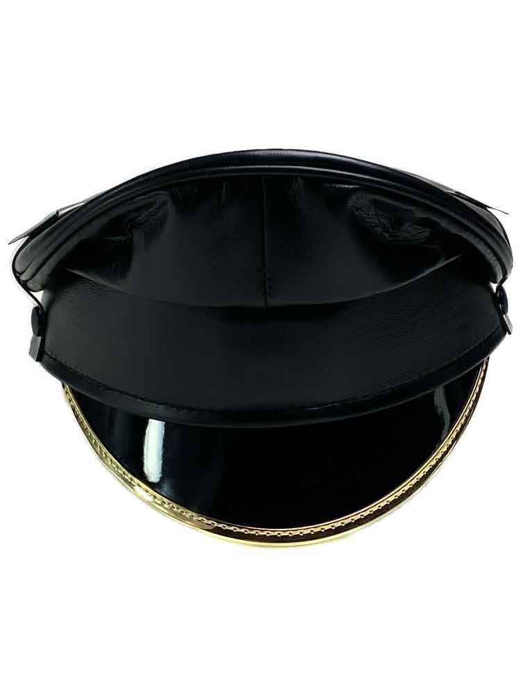 Leder-Kappe SPEXTER CLASSIC-CAP gold