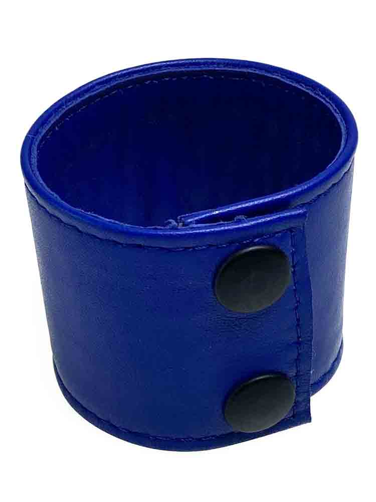 Spexter Leder-Armband 5,5cm - blau