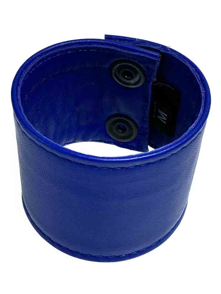 Spexter Leder-Armband 5,5cm - blau