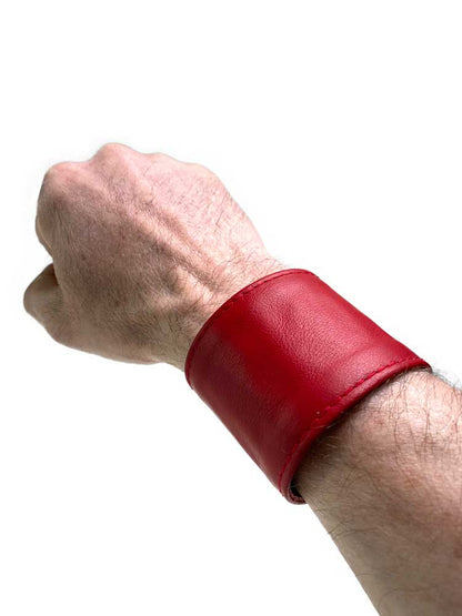 Spexter Leder-Armband 5,5cm - rot