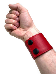 Spexter Leder-Armband 5,5cm - rot