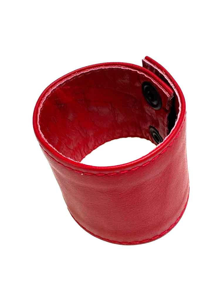 Spexter Leder-Armband 5,5cm - rot