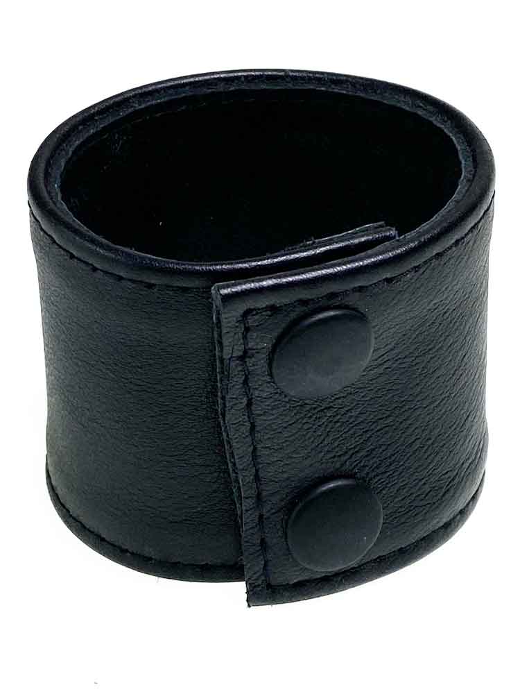 Spexter Leder-Armband 5,5cm - schwarz 
