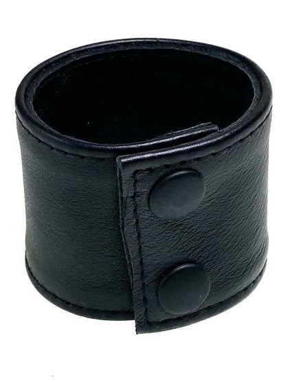 Spexter Leder-Armband 5,5cm - schwarz 