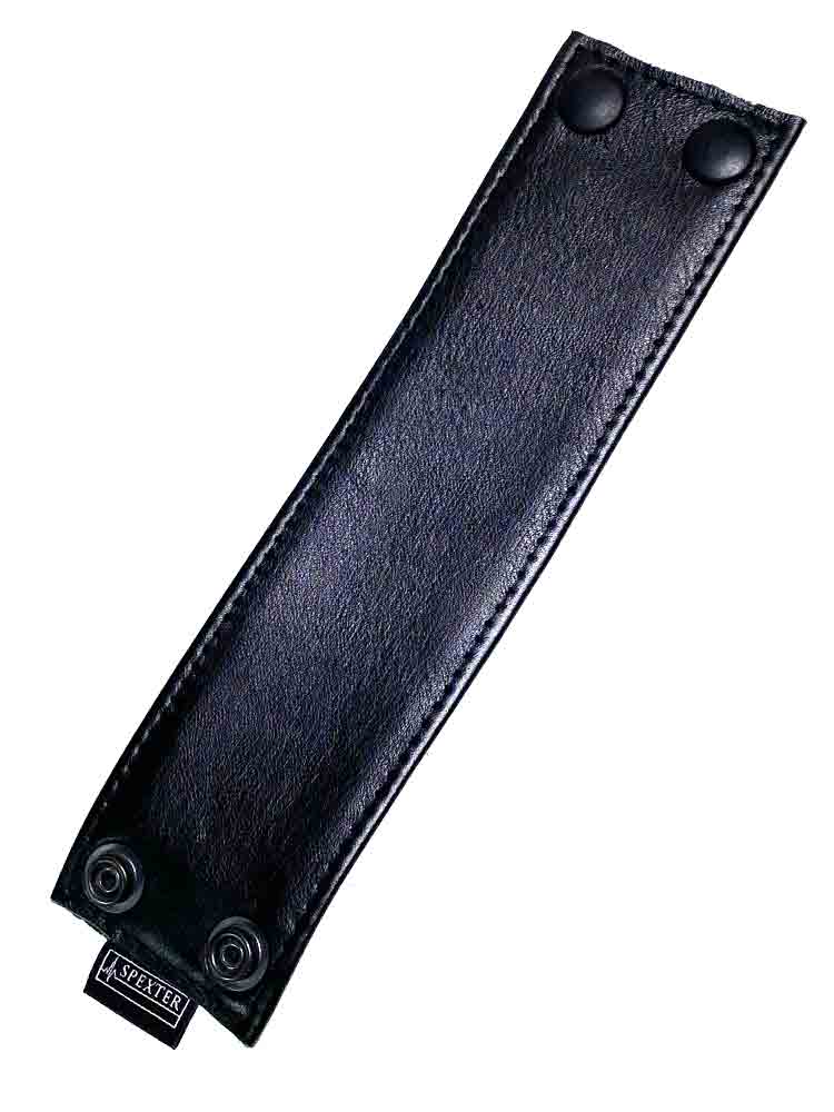 Spexter Leder-Armband 5,5cm - schwarz 