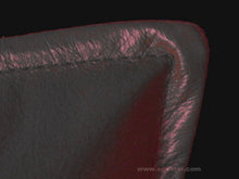 Leder-Kissenhülle 50x50 SCHWARZ - Specially made to order