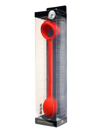 BRUTUS Thunder Plug Asslock mit Cockring rot