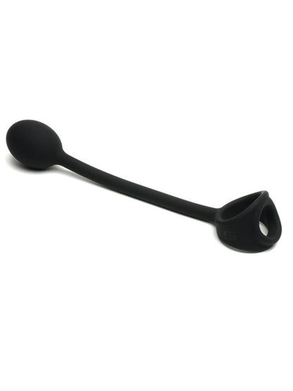 BRUTUS Thunder Plug Asslock mit Cockring schwarz