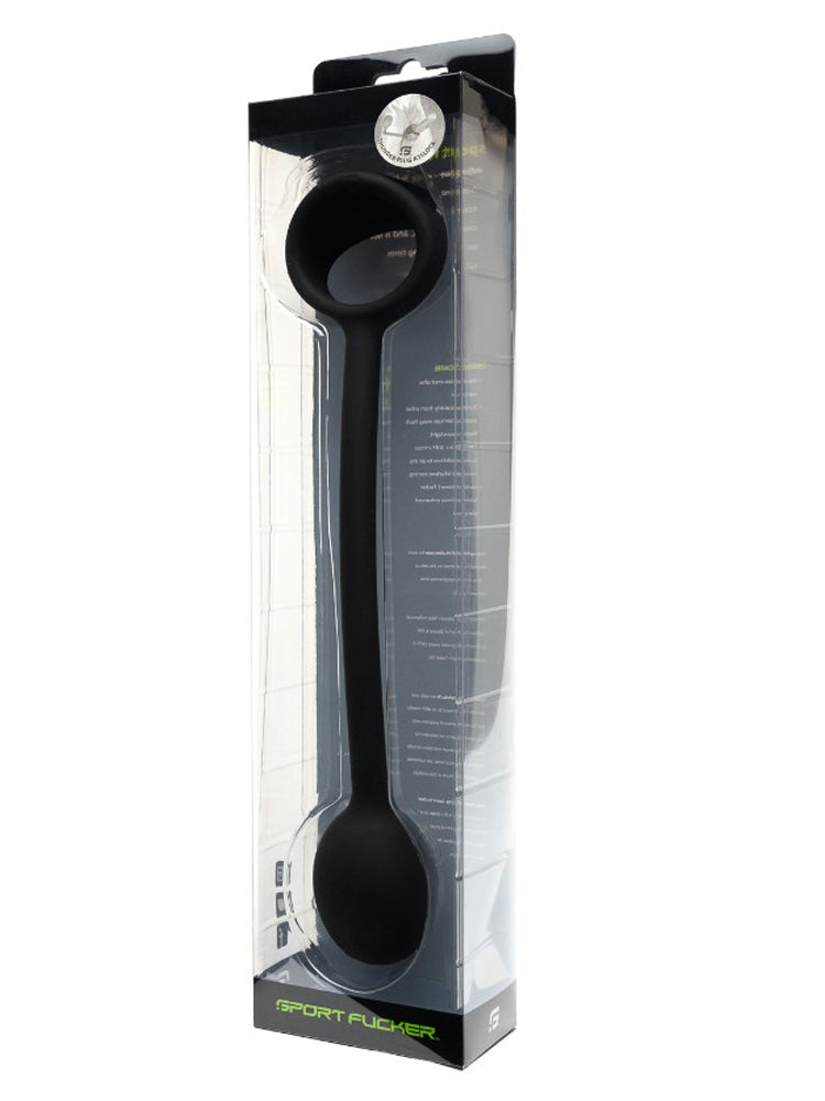 BRUTUS Thunder Plug Asslock mit Cockring schwarz