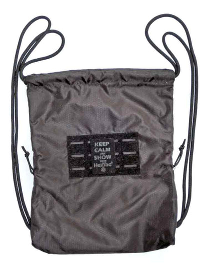 KEEP CALM Beach Bag schwarz