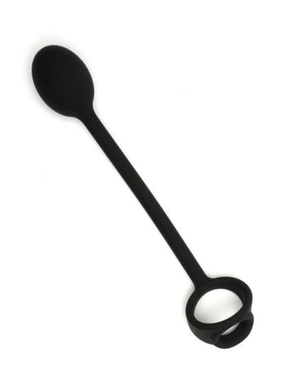 BRUTUS Thunder Plug Asslock mit Cockring schwarz