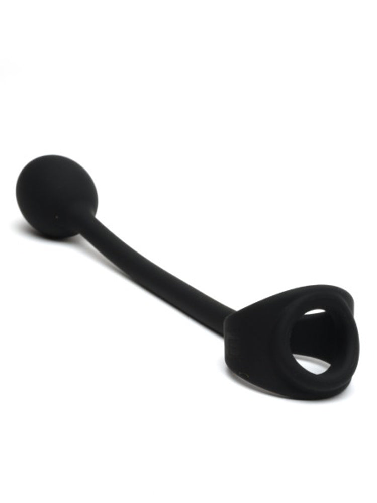 BRUTUS Thunder Plug Asslock mit Cockring schwarz