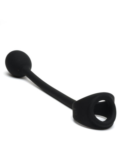 BRUTUS Thunder Plug Asslock mit Cockring schwarz