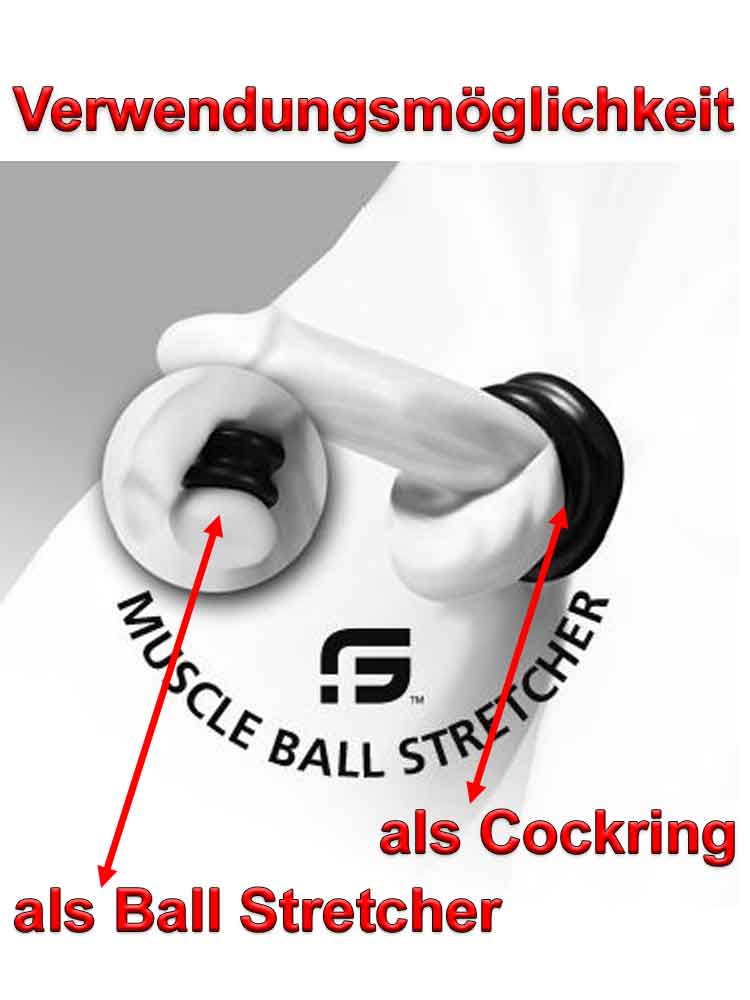 SPORTFUCKER Muscle Ball Stretcher schwarz