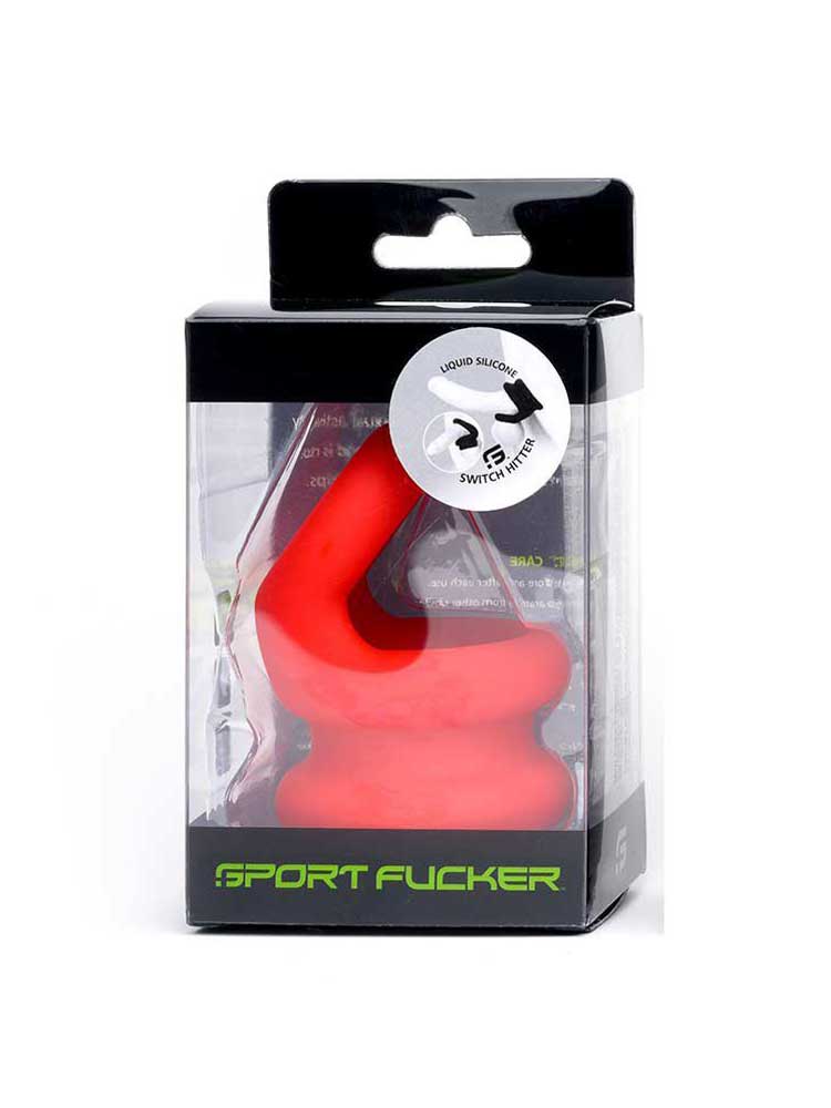 SPORTFUCKER SWITCH HITTER Cockring Ballstretcher rot