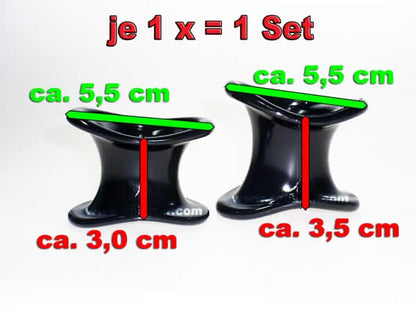 SPORTFUCKER Ergo Ball Hodenstretcher, schwarz