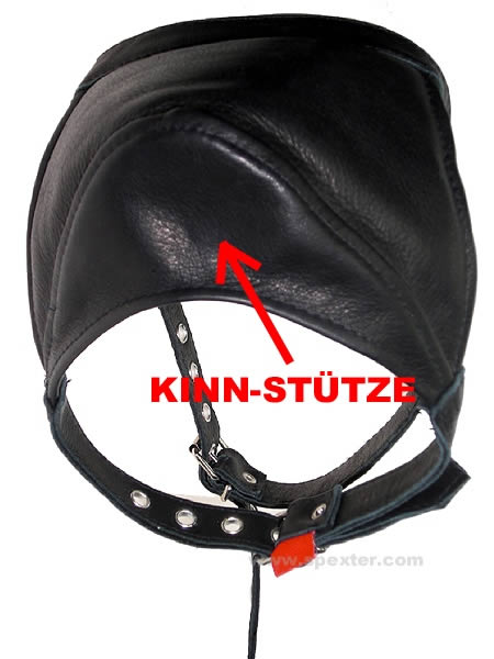 Knebel mit Penis und Kinnstütze
