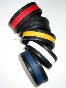Bizeps-Band Oberarmband - Druckknöpfe GELB - S