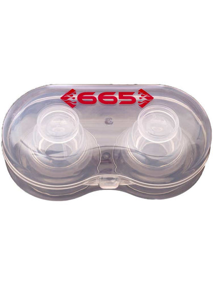 665 Super Silikon Nippel Sucker transparent in Reisebox
