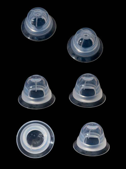 665 Super Silikon Nippel Sucker transparent in Reisebox