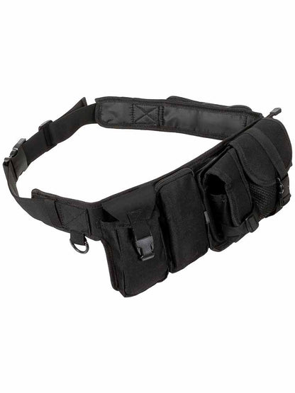 SWAT Hüftgurt mit 6 Taschen schwarz