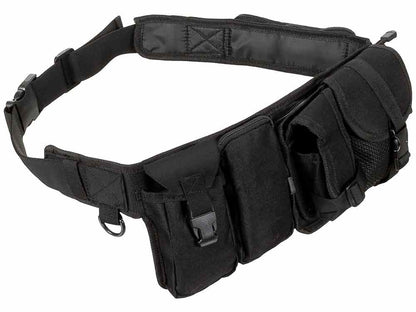 SWAT Hüftgurt mit 6 Taschen schwarz