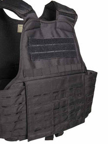 SWAT Laser-Cut System Weste schwarz