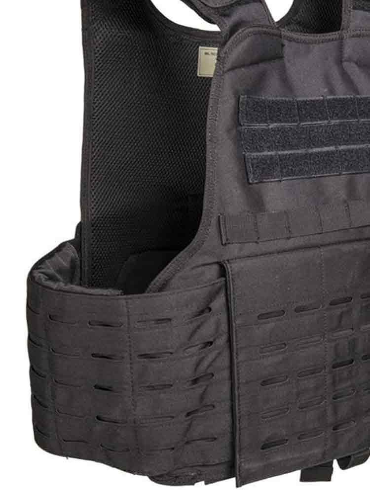 SWAT Laser-Cut System Weste schwarz