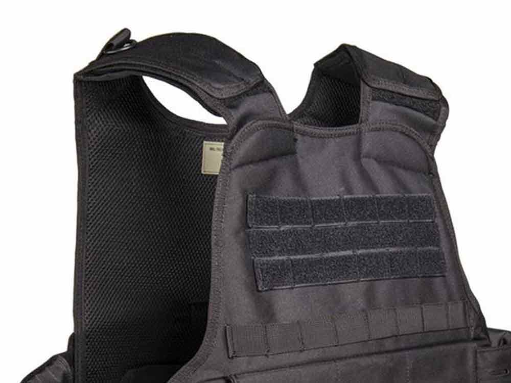 SWAT Laser-Cut System Weste schwarz