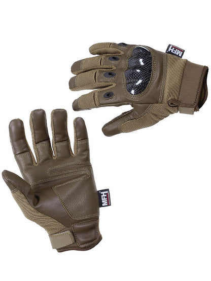 Tactical Handschuhe "Mission", tropenbraun