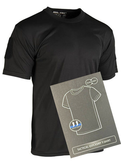 Tactical Quickdry T-Shirt schwarz