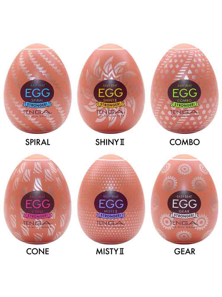 TENGA EGG STRONGER 6er Pack Masturbations Ei