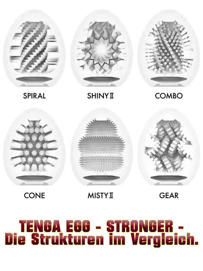 TENGA EGG STRONGER SHINY II Masturbations Ei