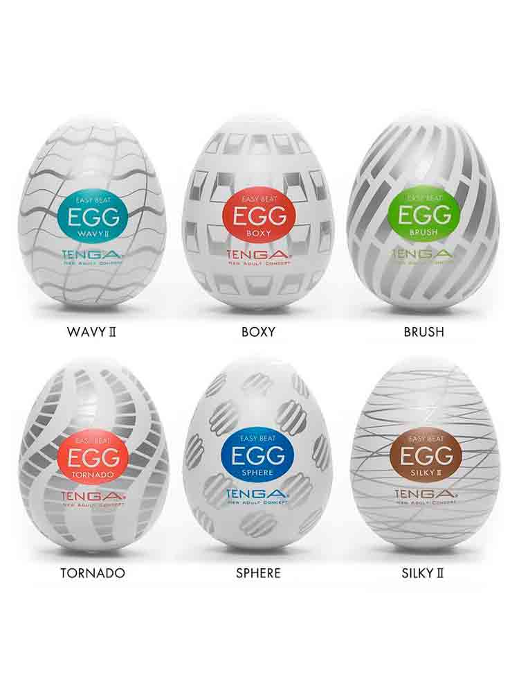 TENGA EGG VARIETY PACK New Standard 6er Pack Masturbations Ei