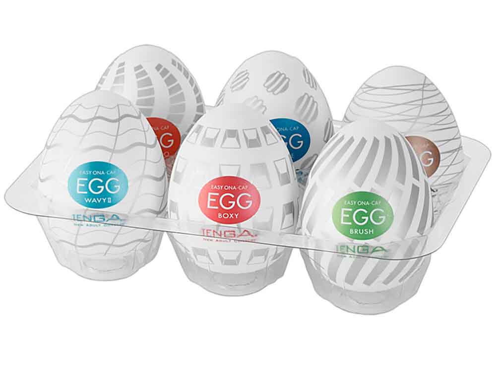 TENGA EGG VARIETY PACK New Standard 6er Pack Masturbations Ei