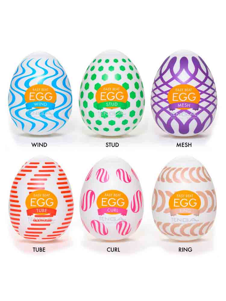 TENGA EGG WONDER PACKAGE 6er Pack Masturbations Ei