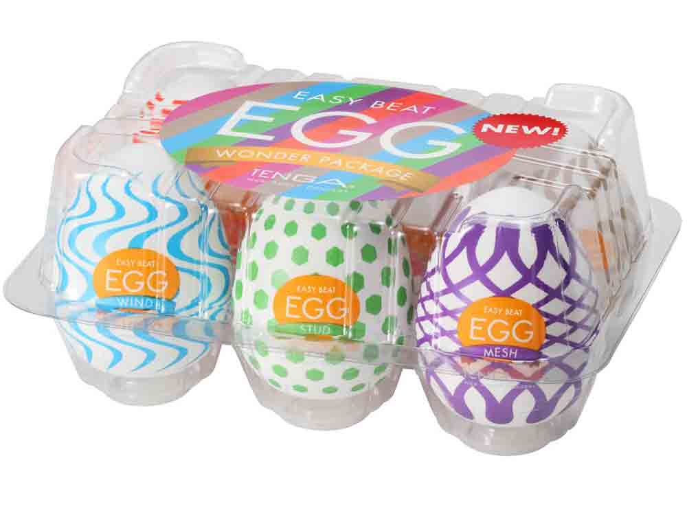TENGA EGG WONDER PACKAGE 6er Pack Masturbations Ei